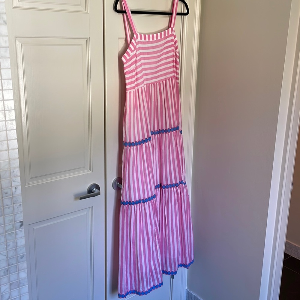 Oliphant strappy maxi dress